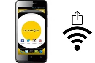 How to generate a QR code with the Wi-Fi password on a CloudFone Excite 451TV