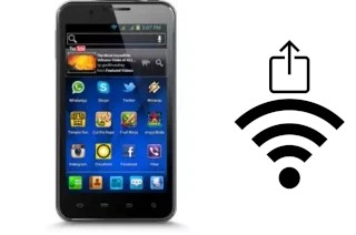 How to generate a QR code with the Wi-Fi password on a CloudFone Excite 500G