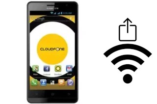 How to generate a Wi-Fi QR code on an CloudFone Excite 500Q