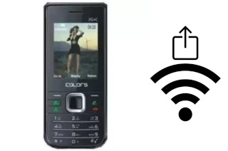 How to generate a QR code with the Wi-Fi password on a Colors Mobile CG301