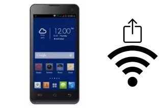 How to generate a QR code with the Wi-Fi password on a Colors Mobile X40 plus