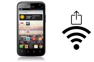 How to generate a QR code with the Wi-Fi password on a Condor PGN-403