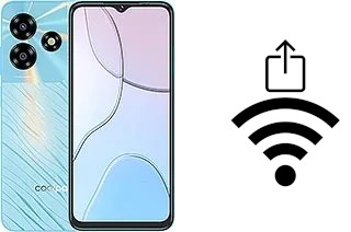 How to generate a QR code with the Wi-Fi password on a Coolpad C15