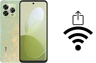 How to generate a QR code with the Wi-Fi password on a Coolpad Cool 30 Play