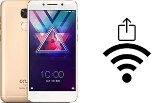 How to generate a QR code with the Wi-Fi password on a Coolpad Cool S1