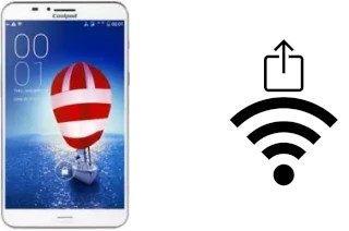 How to generate a Wi-Fi QR code on an Coolpad Halo