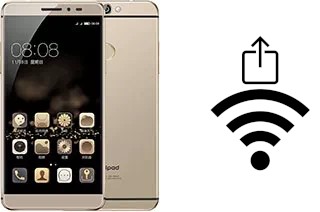 How to generate a QR code with the Wi-Fi password on a Coolpad Max