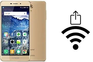 How to generate a QR code with the Wi-Fi password on a Coolpad Mega