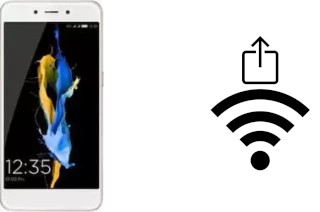 How to generate a QR code with the Wi-Fi password on a Coolpad Note 5 Lite C