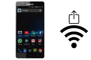 How to generate a Wi-Fi QR code on an Coradir CS500 Plus