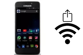 How to generate a Wi-Fi QR code on an Coradir LBS50 3G Classic