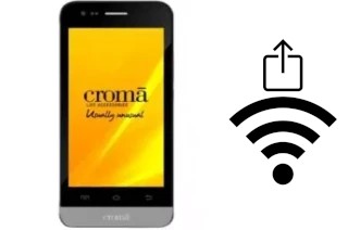 How to generate a Wi-Fi QR code on an Croma CRCB2129