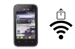 How to generate a QR code with the Wi-Fi password on a Cross A5