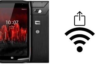How to generate a QR code with the Wi-Fi password on a CROSSCALL CORE-T5