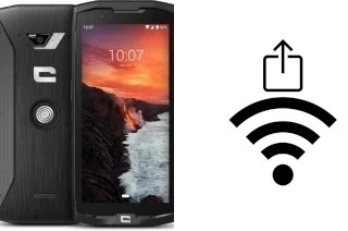 How to generate a QR code with the Wi-Fi password on a CROSSCALL CORE-X4