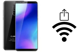 How to generate a QR code with the Wi-Fi password on a Cubot X18 Plus