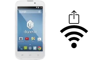 How to generate a QR code with the Wi-Fi password on a Danew Konnect 450