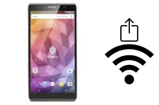 How to generate a QR code with the Wi-Fi password on a Danew Konnect 605