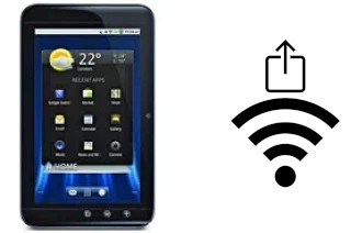 How to generate a Wi-Fi QR code on an Dell Streak 7 Wi-Fi