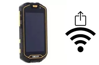 How to generate a QR code with the Wi-Fi password on a DEXP Ixion P145 Dominator