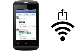 How to generate a Wi-Fi QR code on an Dialog K235