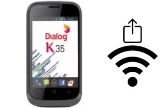 How to generate a QR code with the Wi-Fi password on a Dialog K35