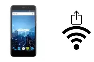 How to generate a QR code with the Wi-Fi password on a Digma Citi Power 4G