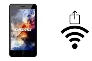 How to generate a QR code with the Wi-Fi password on a Digma Linx A501 4G