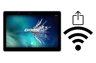 How to generate a QR code with the Wi-Fi password on a Digma Optima 1025N 4G