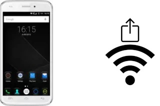 How to generate a QR code with the Wi-Fi password on a Doogee DG320