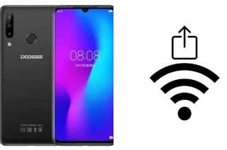 How to generate a QR code with the Wi-Fi password on a Doogee N20