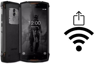 How to generate a QR code with the Wi-Fi password on a Doogee S55