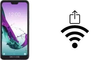 How to generate a QR code with the Wi-Fi password on a Doogee Y7