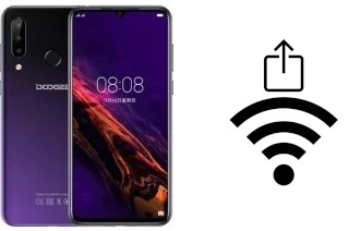 How to generate a QR code with the Wi-Fi password on a Doogee Y9 Plus