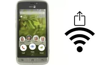 How to generate a QR code with the Wi-Fi password on a Doro 8031