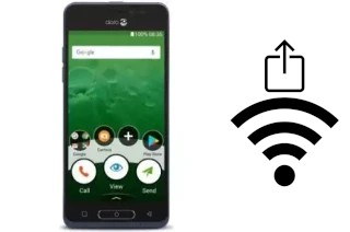 How to generate a QR code with the Wi-Fi password on a Doro 8035