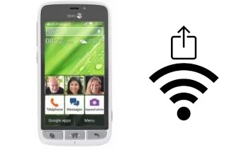 How to generate a QR code with the Wi-Fi password on a Doro Liberto 822