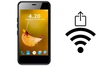 How to generate a QR code with the Wi-Fi password on a E-tel I210