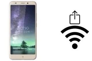 How to generate a QR code with the Wi-Fi password on a Echo Horizon Lite Plus