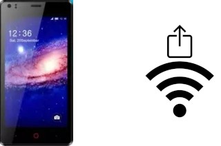 How to generate a QR code with the Wi-Fi password on a Elephone G1