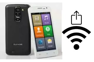 How to generate a QR code with the Wi-Fi password on a Elephone G3