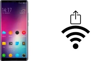 How to generate a QR code with the Wi-Fi password on a Elephone P11 3D