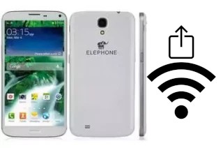 How to generate a QR code with the Wi-Fi password on a Elephone P6