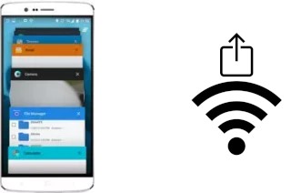 How to generate a QR code with the Wi-Fi password on a Elephone P8000