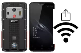 How to generate a QR code with the Wi-Fi password on a Elephone Soldier