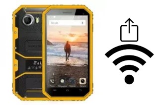 How to generate a Wi-Fi QR code on an Elong Mobile EL W6S