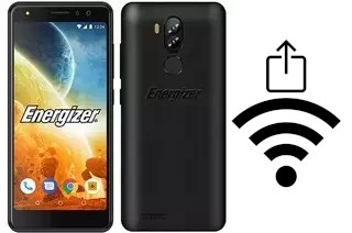 How to generate a QR code with the Wi-Fi password on a Energizer Power Max P490S