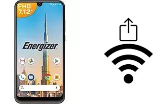 How to generate a QR code with the Wi-Fi password on a Energizer Ultimate U710S