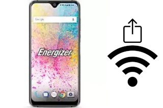 How to generate a QR code with the Wi-Fi password on a Energizer Ultimate U620S