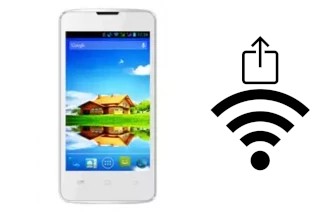 How to generate a QR code with the Wi-Fi password on a Evercoss A28A